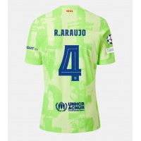 Muški Nogometni Dres Barcelona Ronald Araujo #4 Rezervni 2024-25 Kratak Rukav